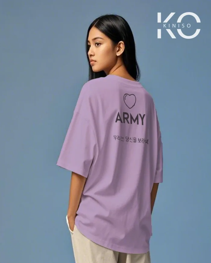 BTS Fan Apparel for ARMY Tshirt - Angel Wings - for Women in Bangladesh - Image 13