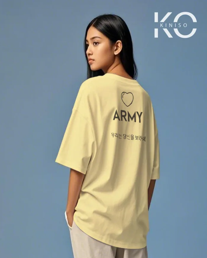 BTS Fan Apparel for ARMY Tshirt - Angel Wings - for Women in Bangladesh - Image 11