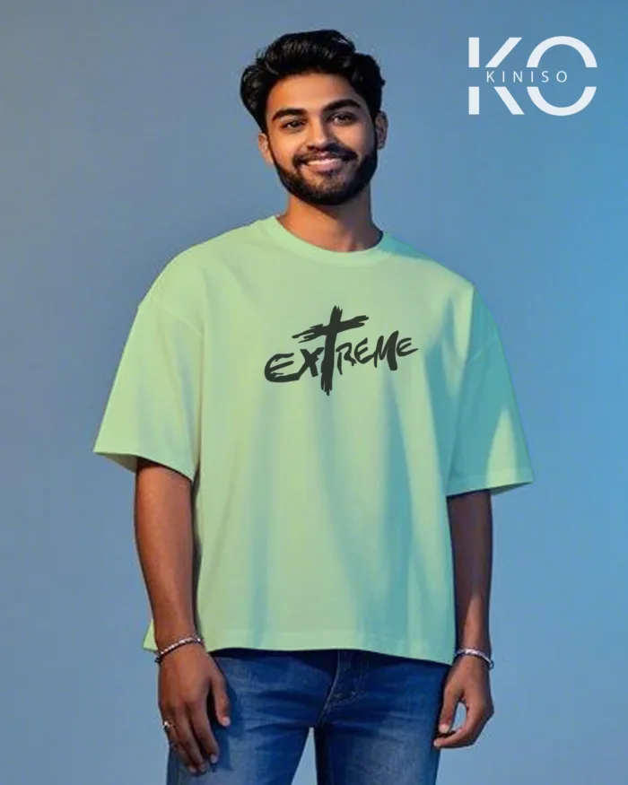 T shirt gym with Now or Extreme text printed for men - Image 4