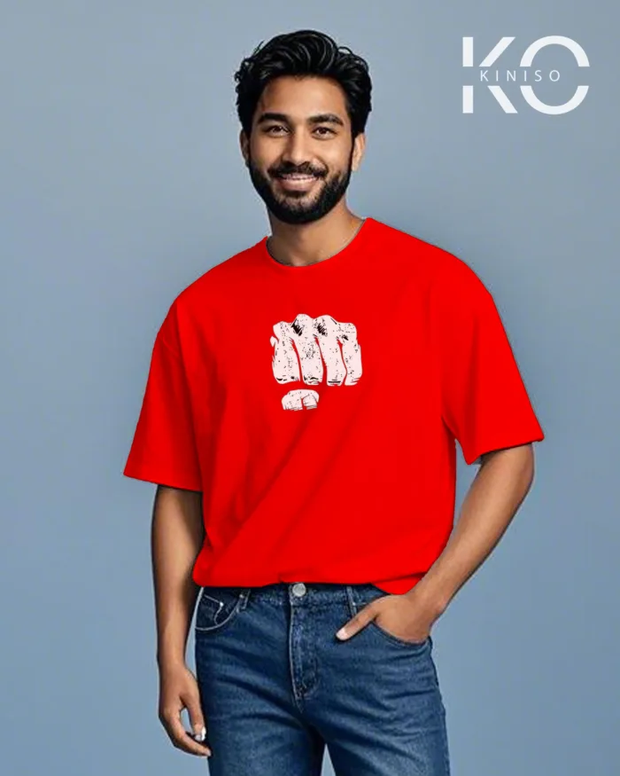 Drop Shoulder Gym themed T-Shirt for Men With You are Amazing Print