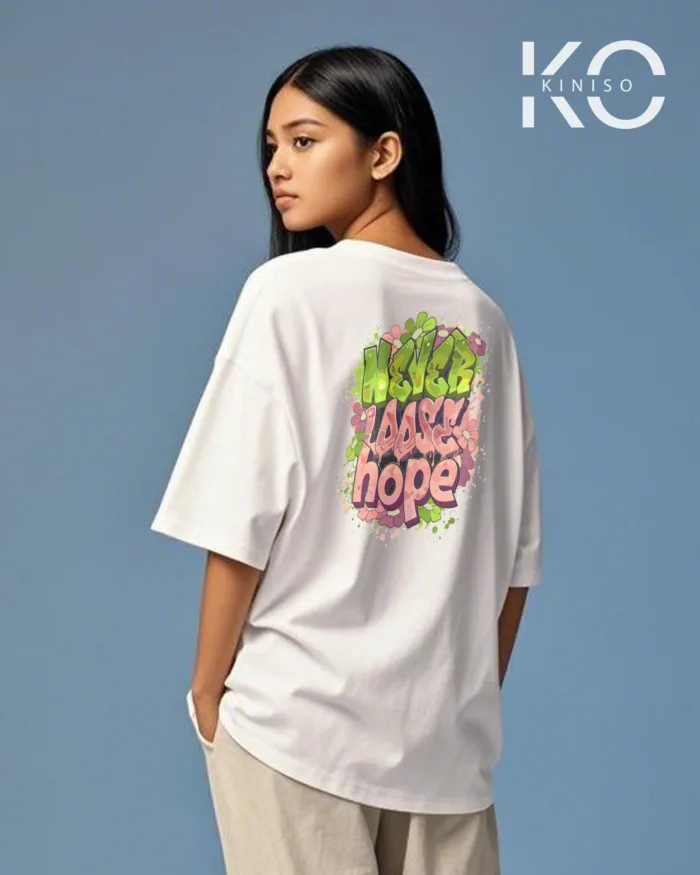 Never Loose Hope Printed Graffiti hip hop t-shirt for Hip hop Lover - Image 3