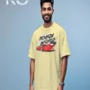 Cool car t shirts for men with Rough World Printed - Image 7