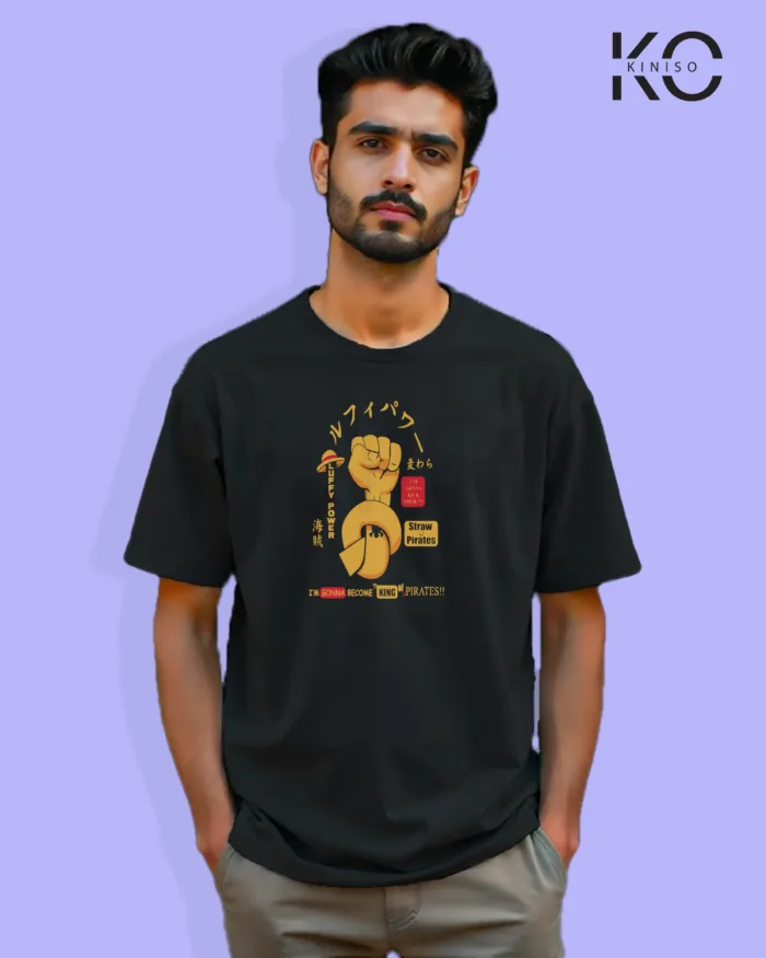 One Piece Anime T-Shirt - The Pirate King - In Bangladesh - Image 8