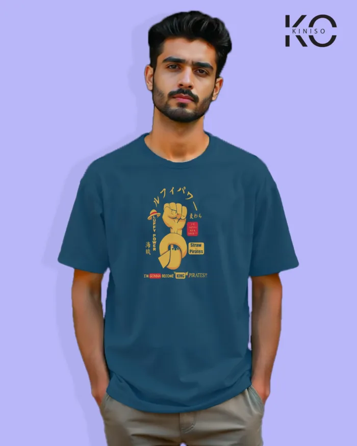 One Piece Anime T-Shirt - The Pirate King - In Bangladesh - Image 7