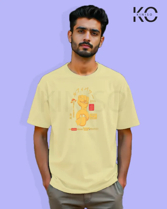 One Piece Anime T-Shirt - The Pirate King - In Bangladesh - Image 5