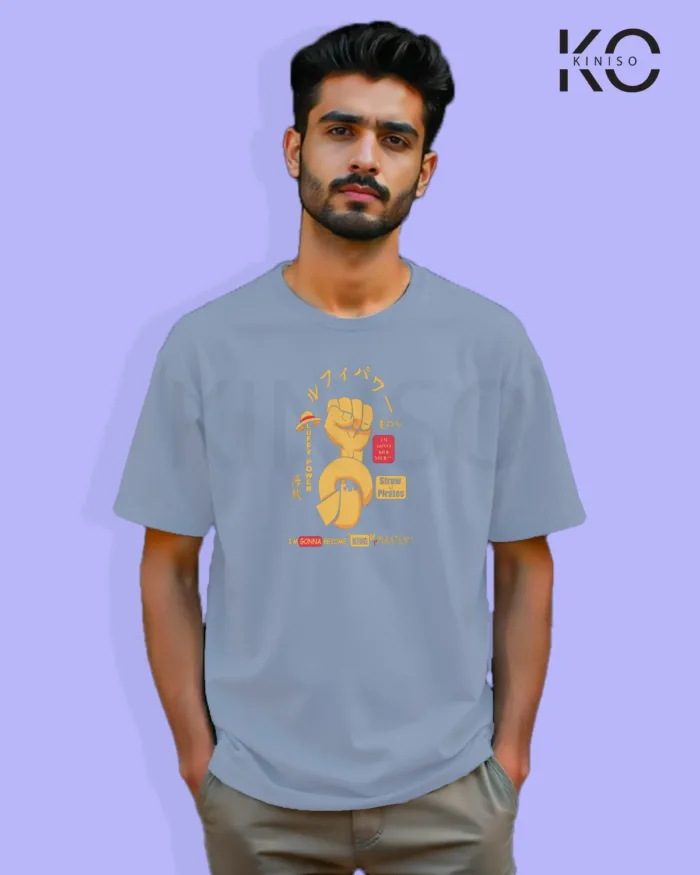 One Piece Anime T-Shirt - The Pirate King - In Bangladesh - Image 2