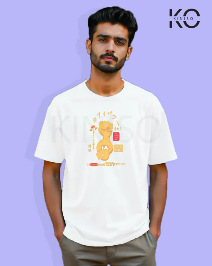 One Piece Anime T-Shirt - The Pirate King - In Bangladesh