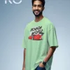 Cool car t shirts for men with Rough World Printed - Image 6