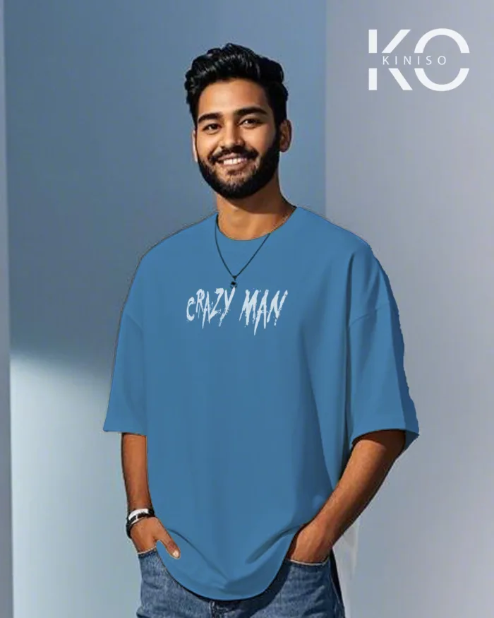 T-shirts for gym with Carzy Man printed for men - Image 8