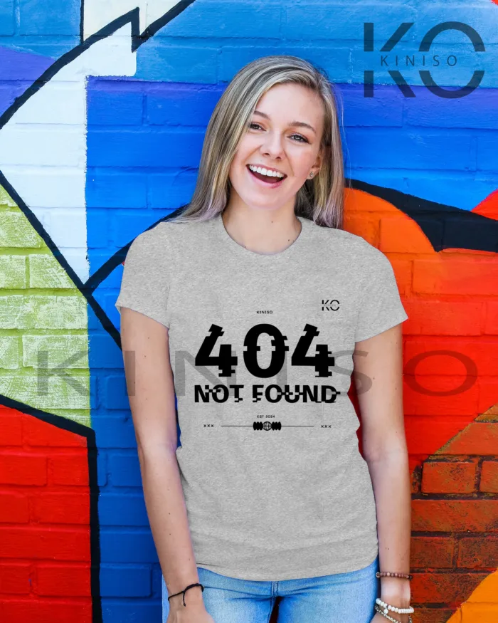 404 Not Found Engineer Tee for Geeky Women in BD - Image 3