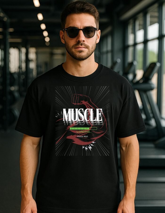 Muscles Loading – Gym Progress Workout T-Shirt