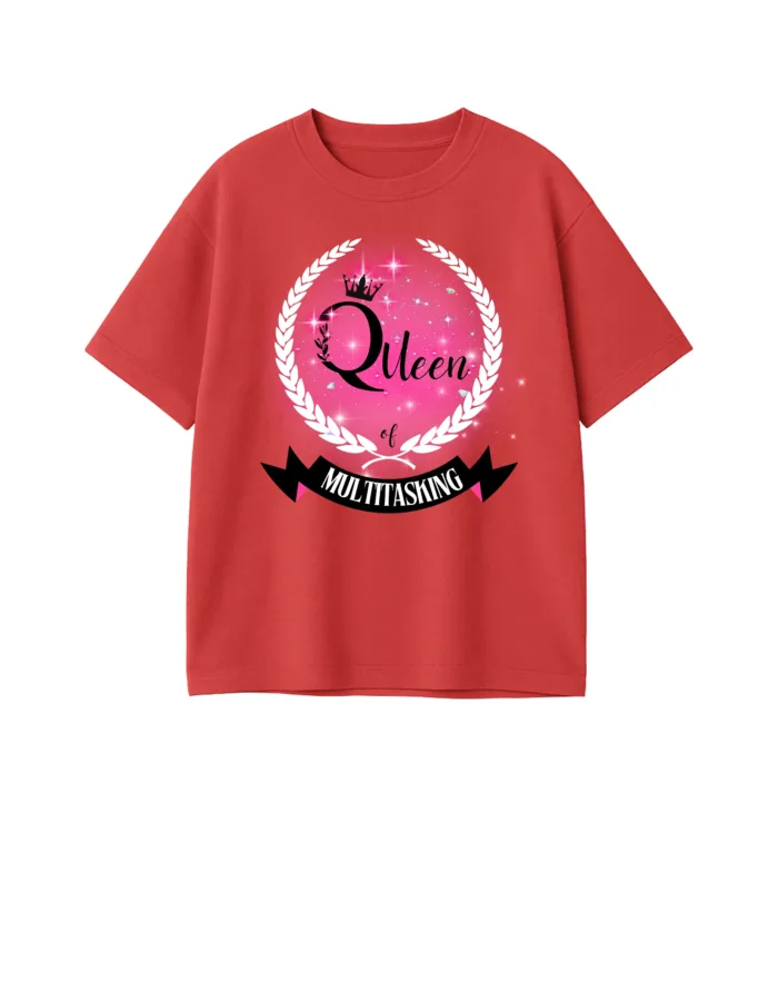 Stylish Drop Shoulder T-Shirt for Strong Women