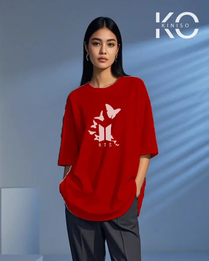 BTS Butterfly Design K-pop tees for Women - Image 7