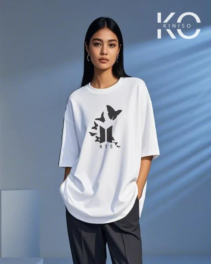 BTS Butterfly Design K-pop tees for Women - Image 6