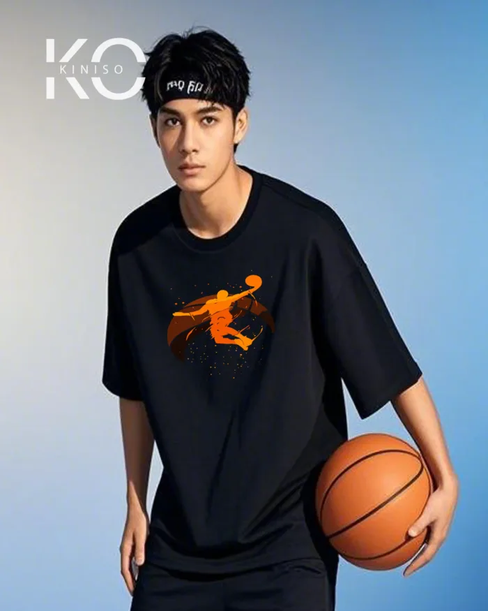 Astronaut Bull Printed Basket Ball Themed T-Shirts - Image 8