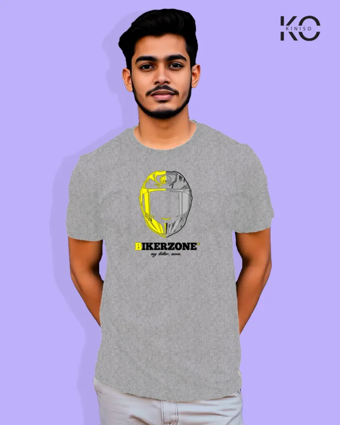 Motorcycle printed t-shirts with biker zone Design for motorcycle lover - Image 4