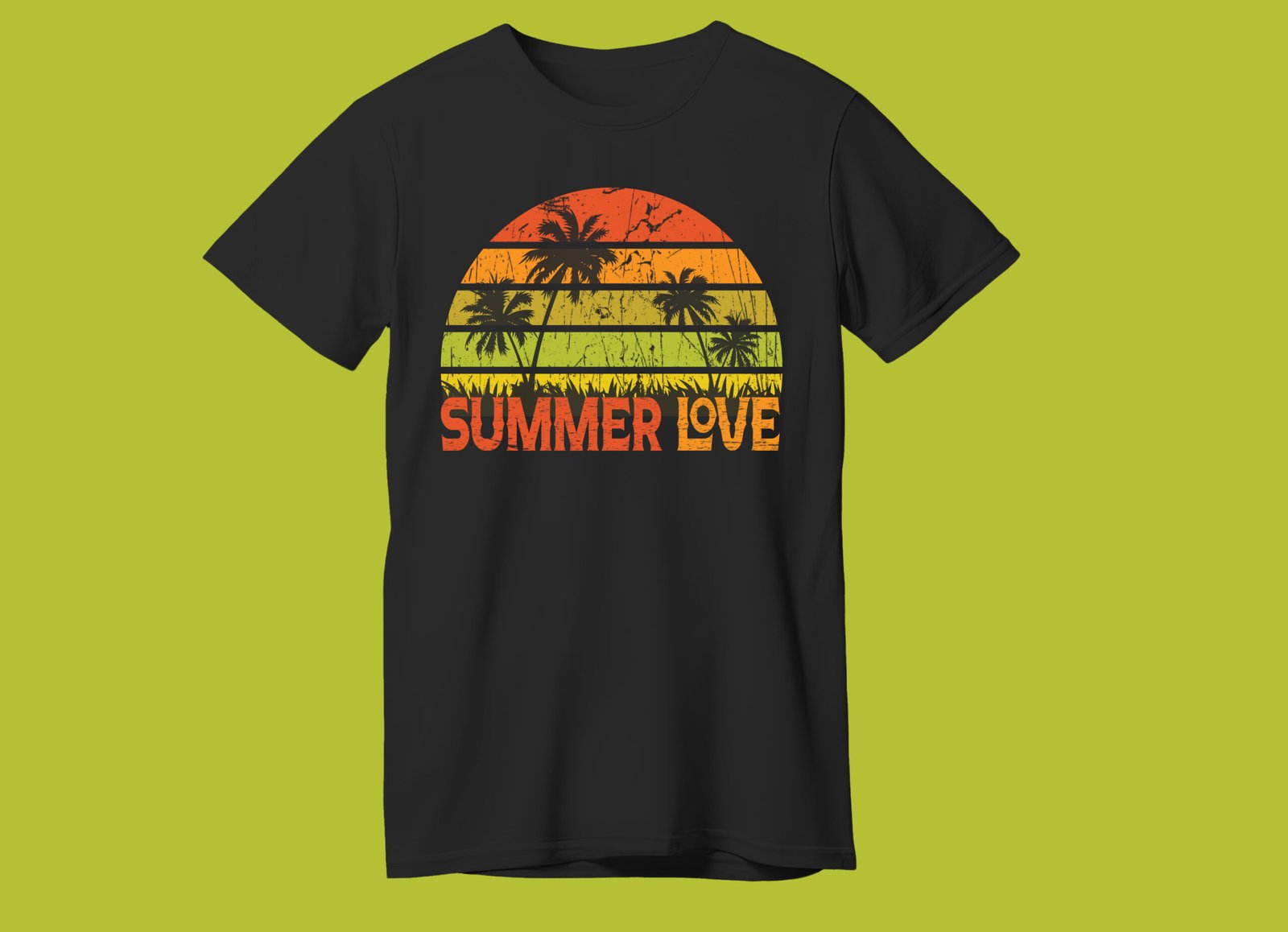 Black open T shirt with round neck on transparent background.psd 03.jpg05 scaled