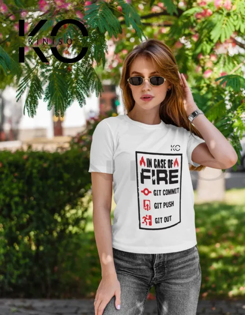 Fire Git Out White White 1