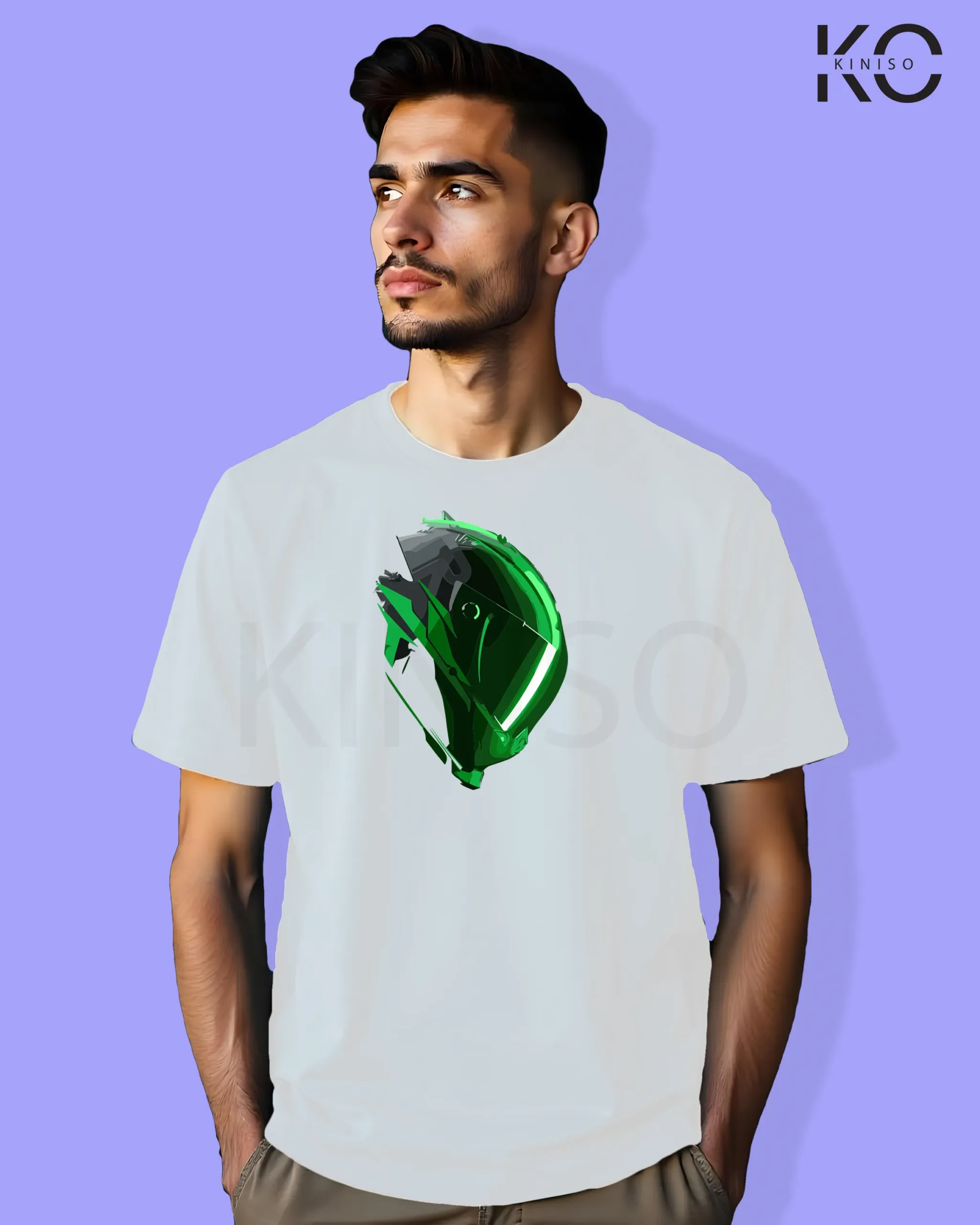 Green Helmet White scaled