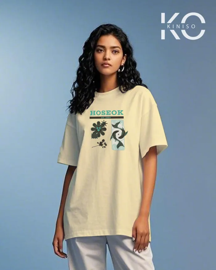 K-pop T-shirt with Hoseok Print for BTS Band Lovers - Image 2