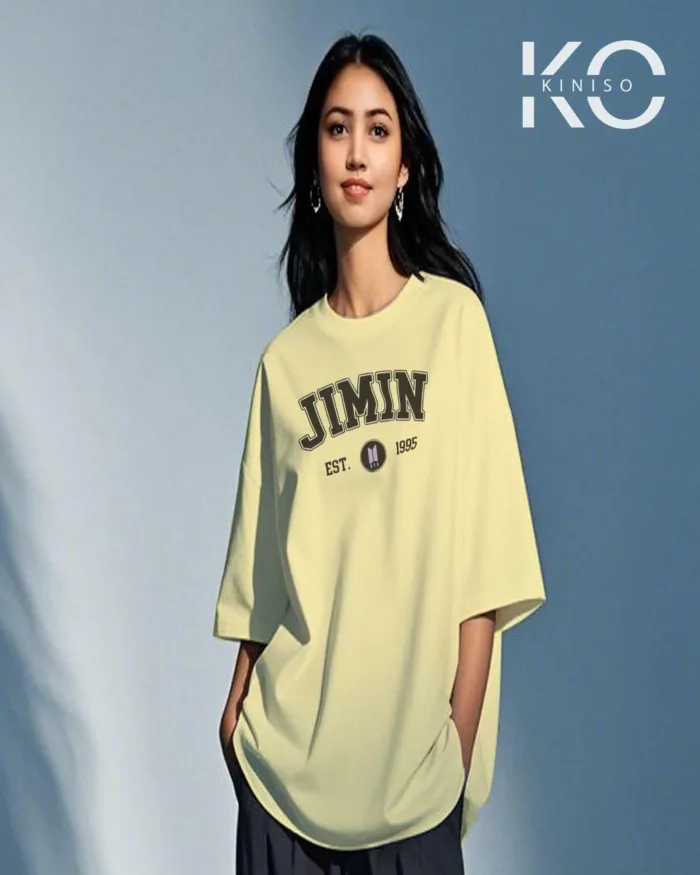 K-pop T-shirts With JIMIN EST 1995 Print for BTS Lovers - Image 8