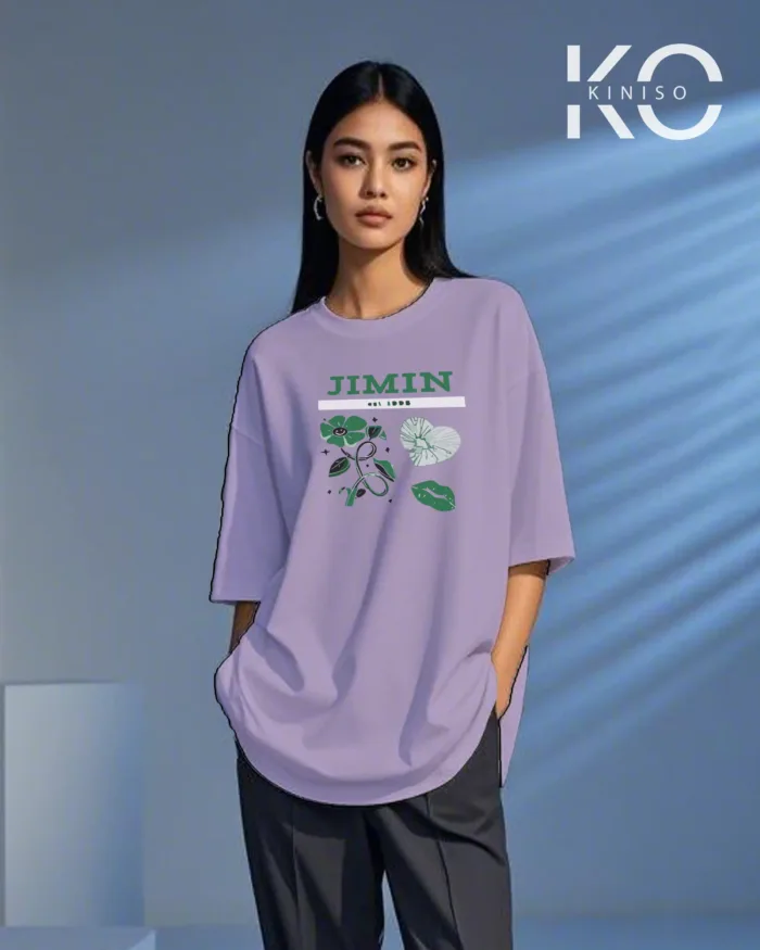 K-pop T-shirts with Jimin Print for BTS Fans - Image 3