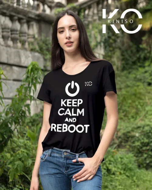 Keep calm and reboot Black 1