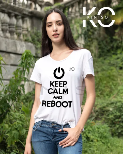 Keep calm and reboot White 1