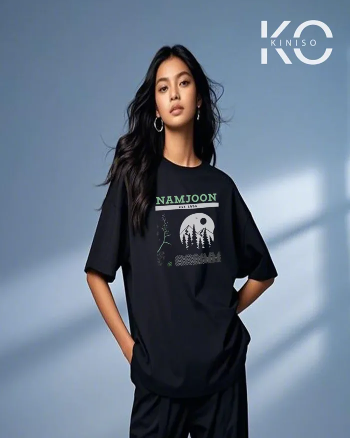 Namjoon Moon Night Printed K-pop T-shirts for BTS Lovers - Image 6