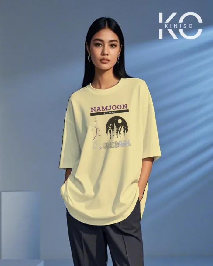 Namjoon Moon Night Printed K-pop T-shirts for BTS Lovers - Image 3