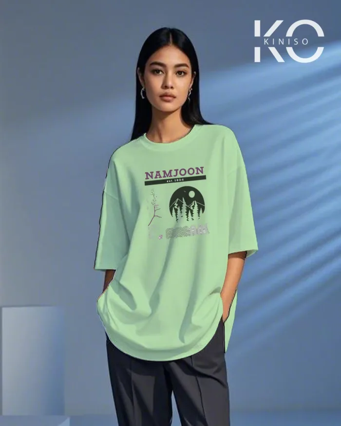 Namjoon Moon Night Printed K-pop T-shirts for BTS Lovers - Image 2