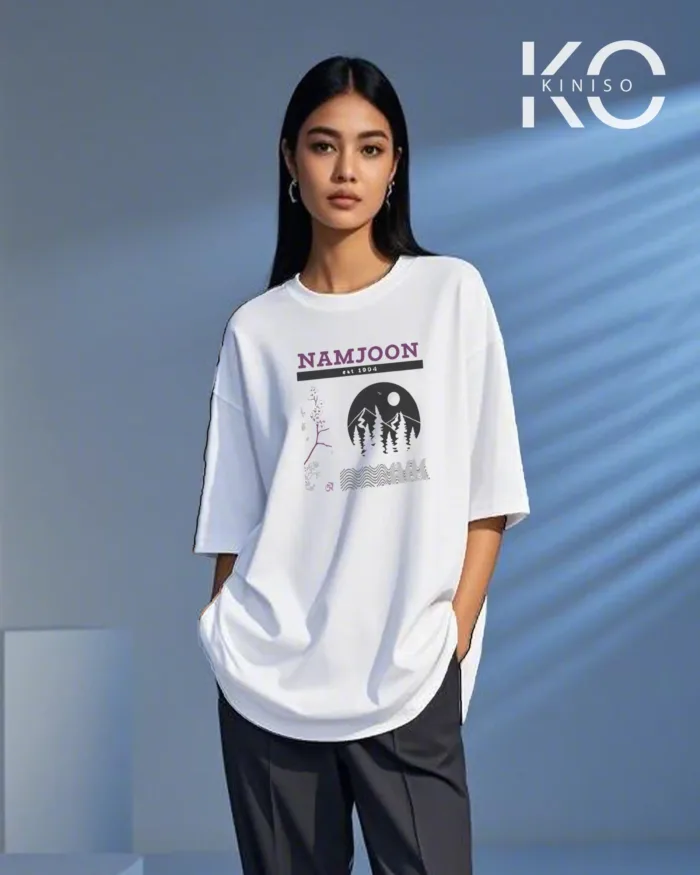 Namjoon Moon Night Printed K-pop T-shirts for BTS Lovers - Image 7