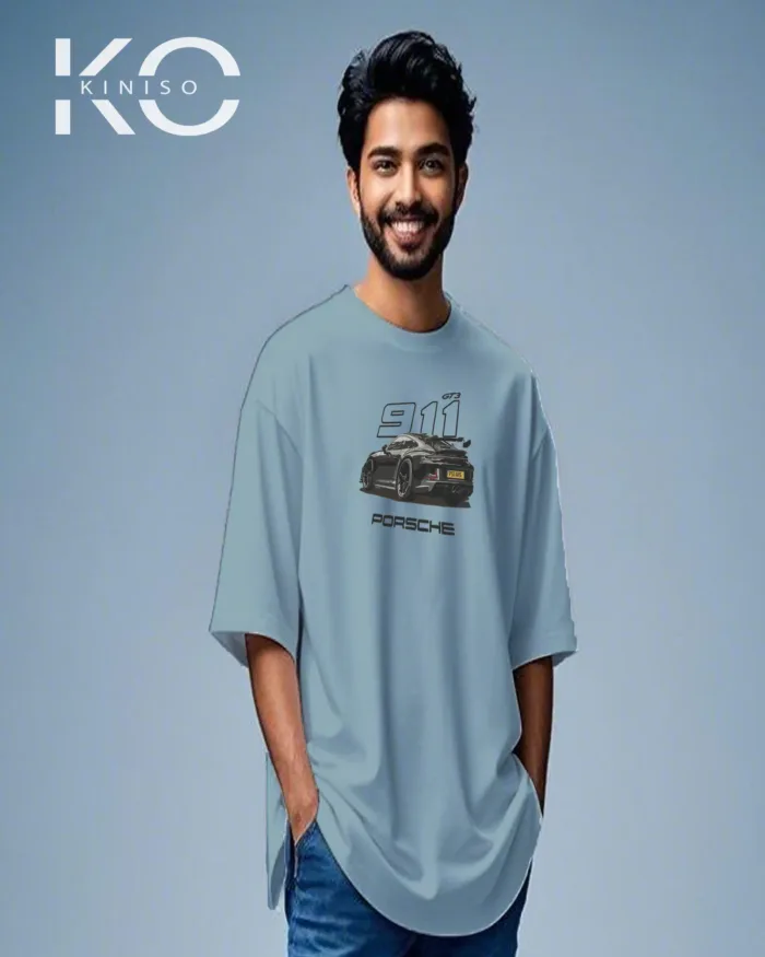 Graphic car t shirts for guys with Porsche 911 Print - Image 8