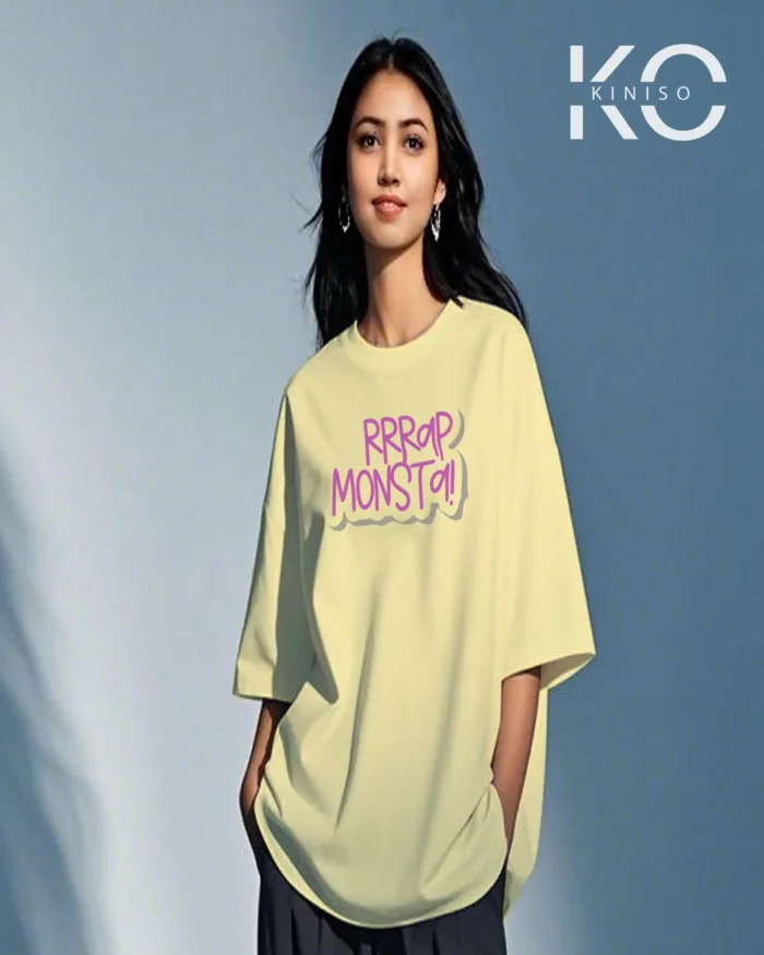 Rrrap Monsta Designed K-pop T-Shirts for Women