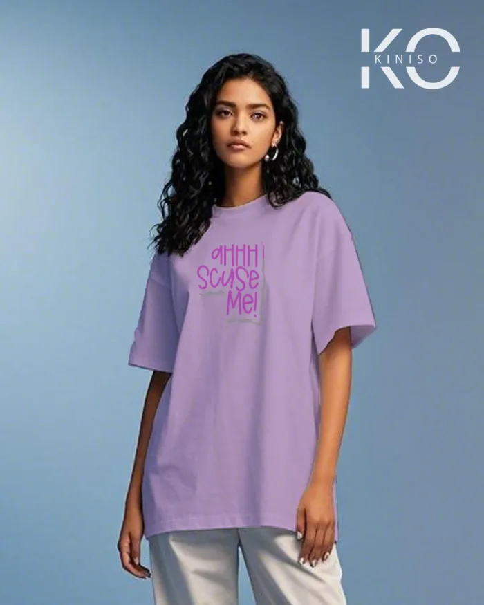 Scuse Me Printed K-pop T-shirts for Women - Image 2
