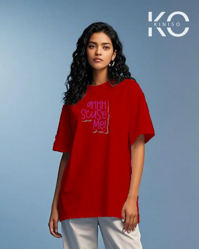 Scuse Me Printed K-pop T-shirts for Women - Image 6