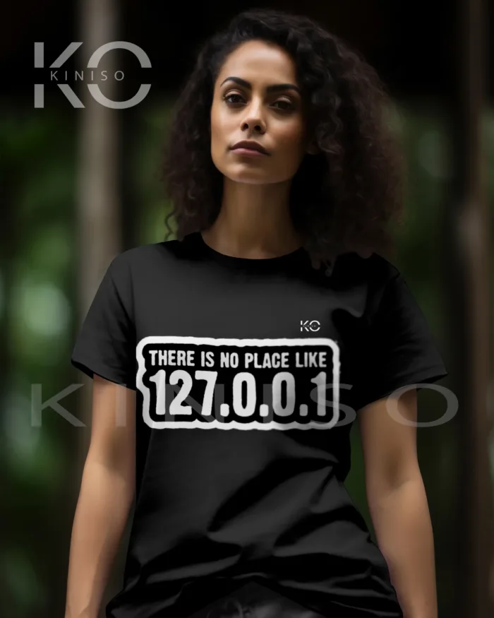 Engineer T-shirt - "There is no place like home" - Geeky Women's T-shirt Crew Neck Half Sleeve  in Bangladesh - Image 5