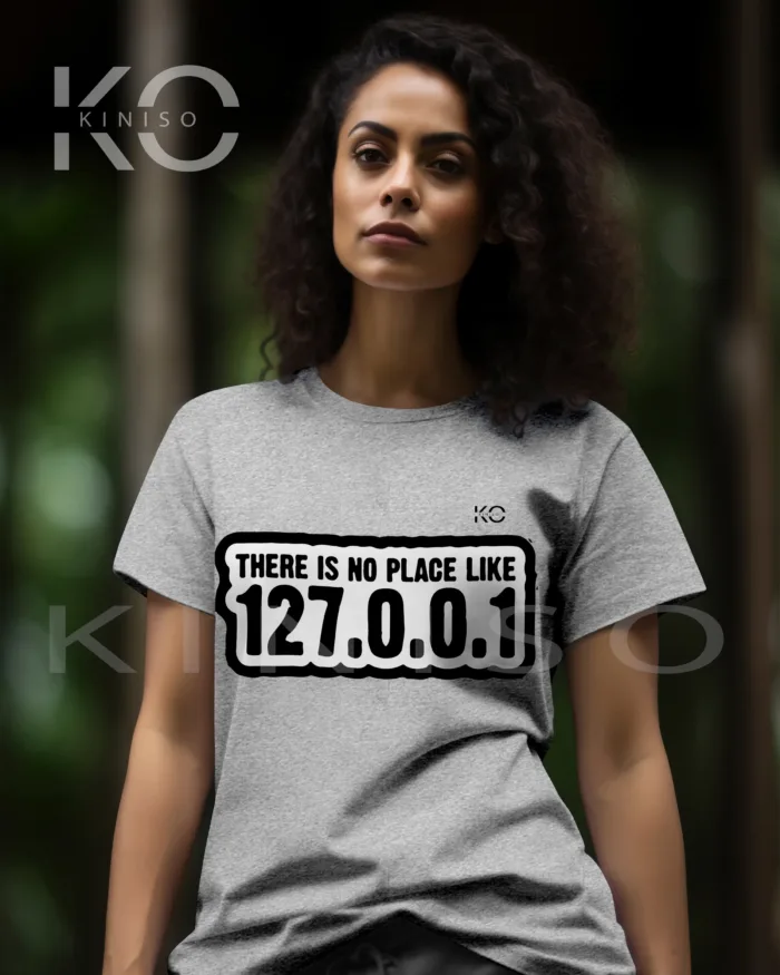 Engineer T-shirt - "There is no place like home" - Geeky Women's T-shirt Crew Neck Half Sleeve  in Bangladesh - Image 3