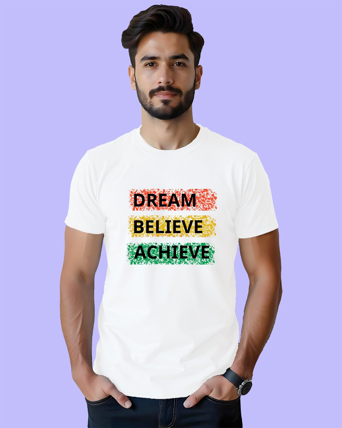 Vendor Half Sleeve DREAM white
