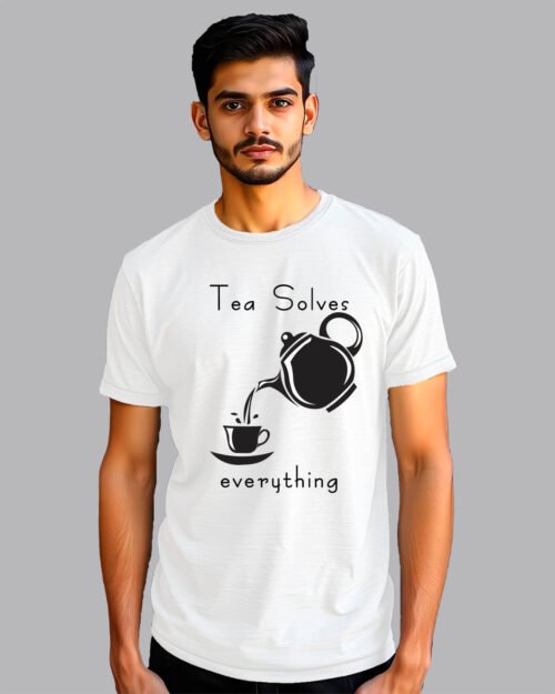 Vendor Half Sleeve white tre