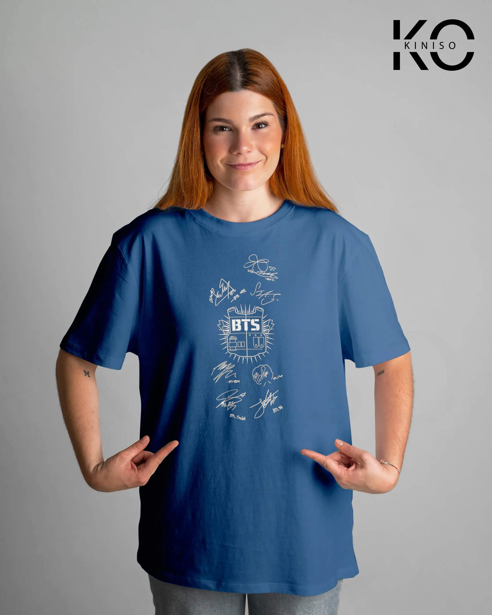 BTS Army Double Glaucous Blue scaled
