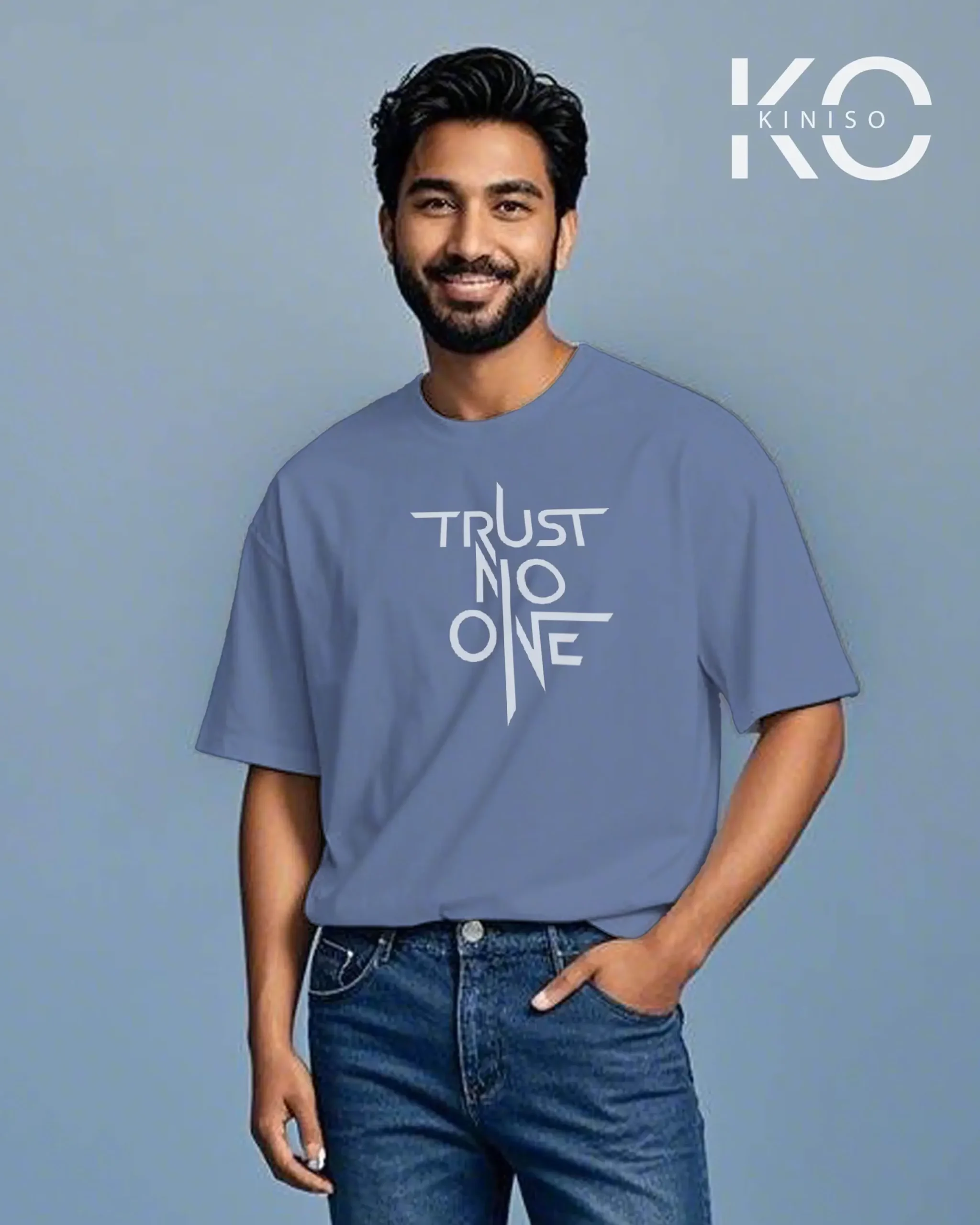 Gaming Trust No One Blue Front